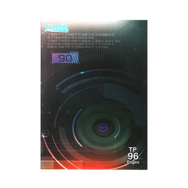 Cahier Broché 96p TP - Grande carreaux 60g A4 Essentiel
