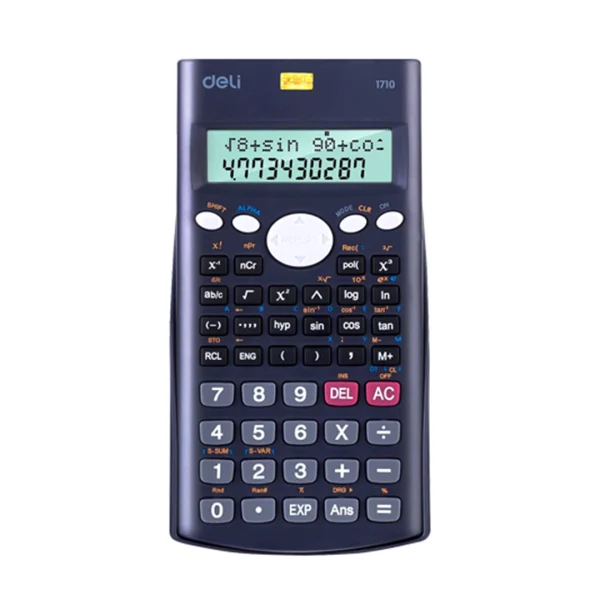 Calculatrice scientifique Deli 1710 (240 Fonctions)