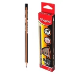 Crayon Graphite HB2 Triangulaire Maped Black'Peps – Image 2