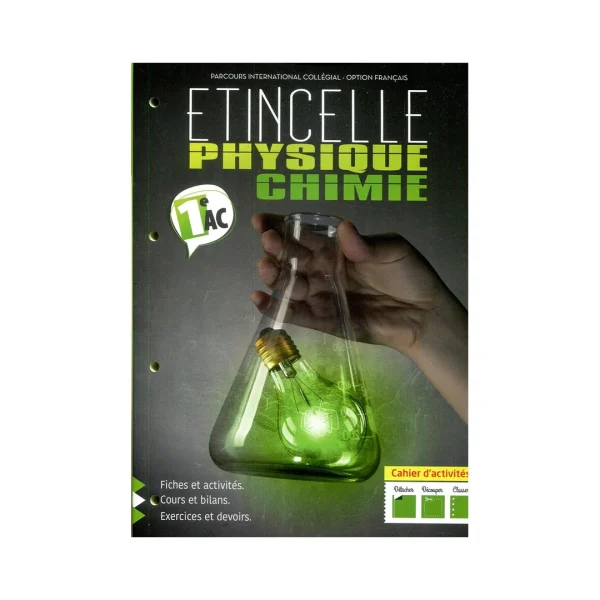 Etincelle physique Chime 1AC Cahier d'activités