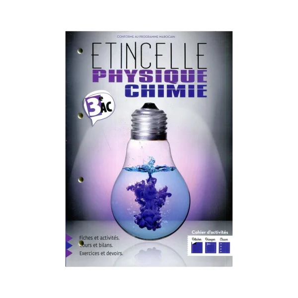 Etincelle physique Chime 3AC Cahier d'activités