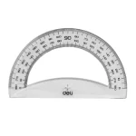 Kit de traçage Deli  - 2 Equerres + Rapporteur + Règle 20 cm – Image 3