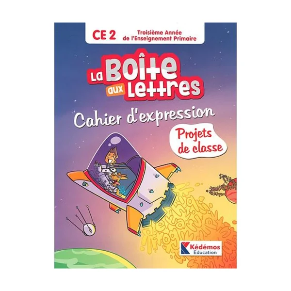 La Boîte Aux Lettres CE2 Cahier d'expression Kédémos