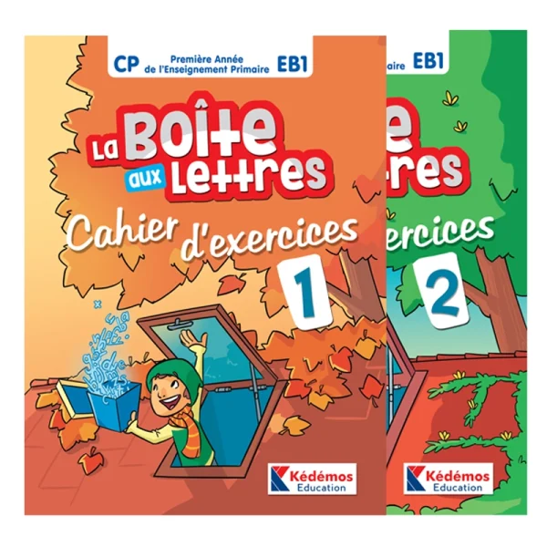 La boîte aux Lettres CP cahier d'exercices 1 et 2 Kédémos