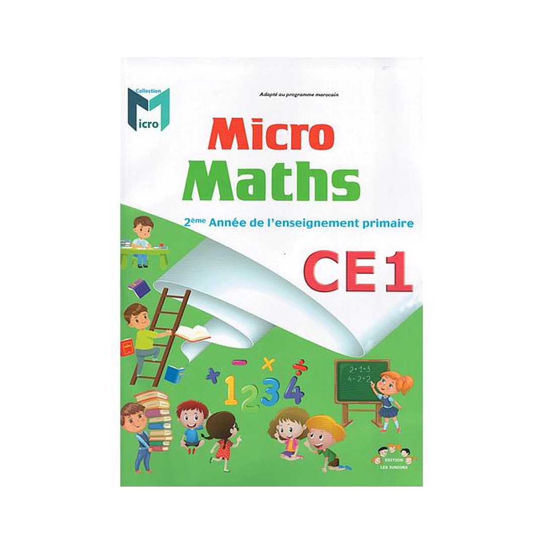 Micro-Maths-CE1-EDITION-LES-JUNIORS.webp Micro Maths CE1 EDITION LES JUNIORS – Image 1
