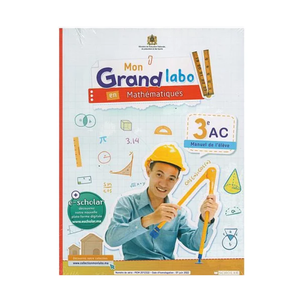 Mon Grand Labo en Mathématiques 3AC - Manuel de l'élève