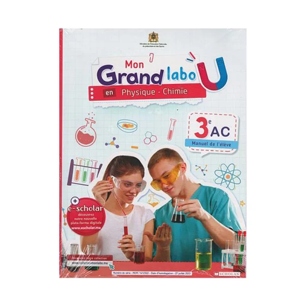 Mon Grand Labo en PC - Physique 3AC - Manuel de l'élève
