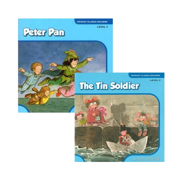 Pack 2 short stories Peter Pan + The tin solidier