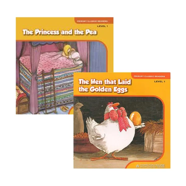 Pack short stories : The hen that laid the golden eggs + The Princess and the pea