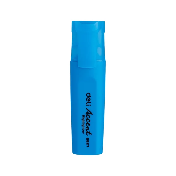 Surligneur fluorescent Bleu- Deli U84900