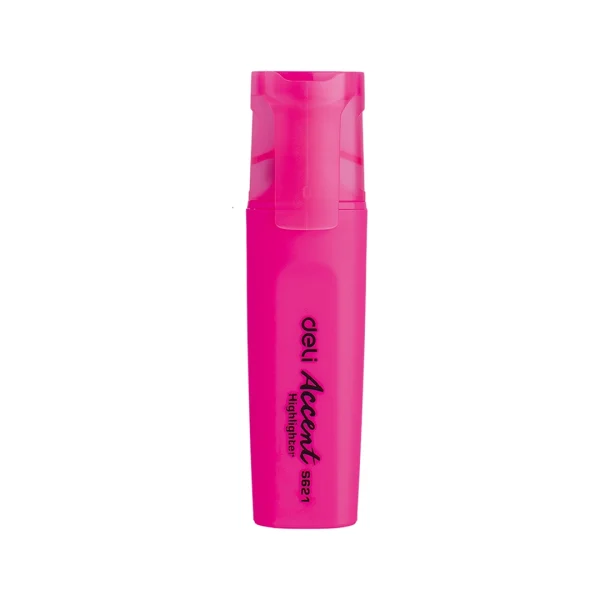 Surligneur fluorescent Rose - Deli U84900
