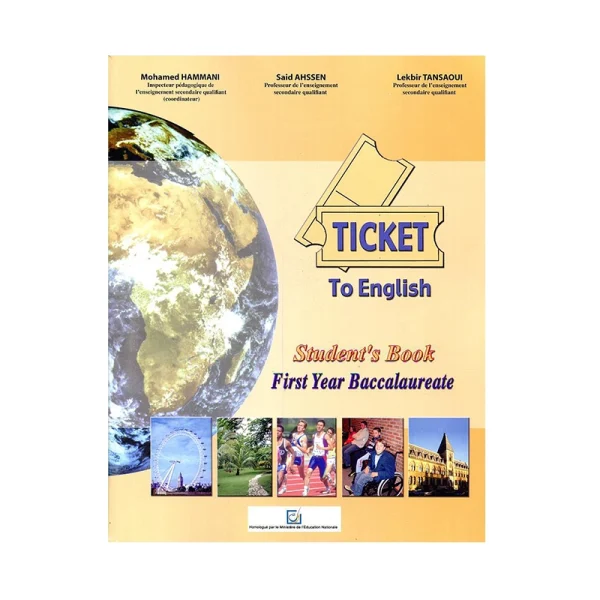 Ticket to English Students Book 1 Bac