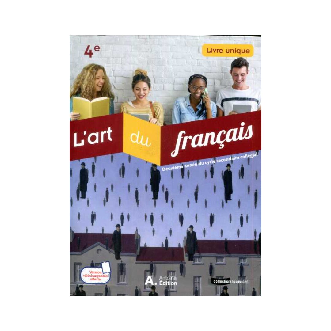 Custom-1080×1080-2.jpg L'art du français 4ème Livre – Image 1