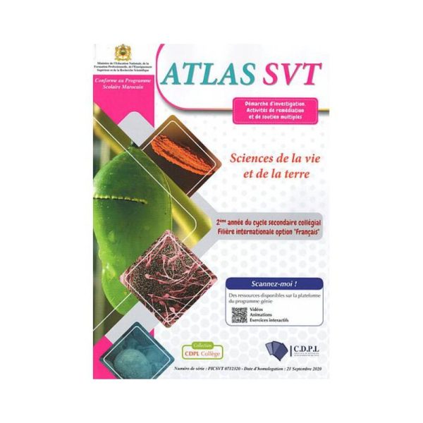 Atlas SVT 2ème année collège
